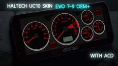 haltech-uc10-digital-dash-skin-mitsubishi-evo-7-9-oem-plus-with-acd