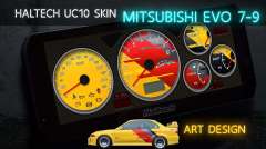haltech-uc10-digital-dash-skin-mitsubishi-evo-7-9-yellow-art-design