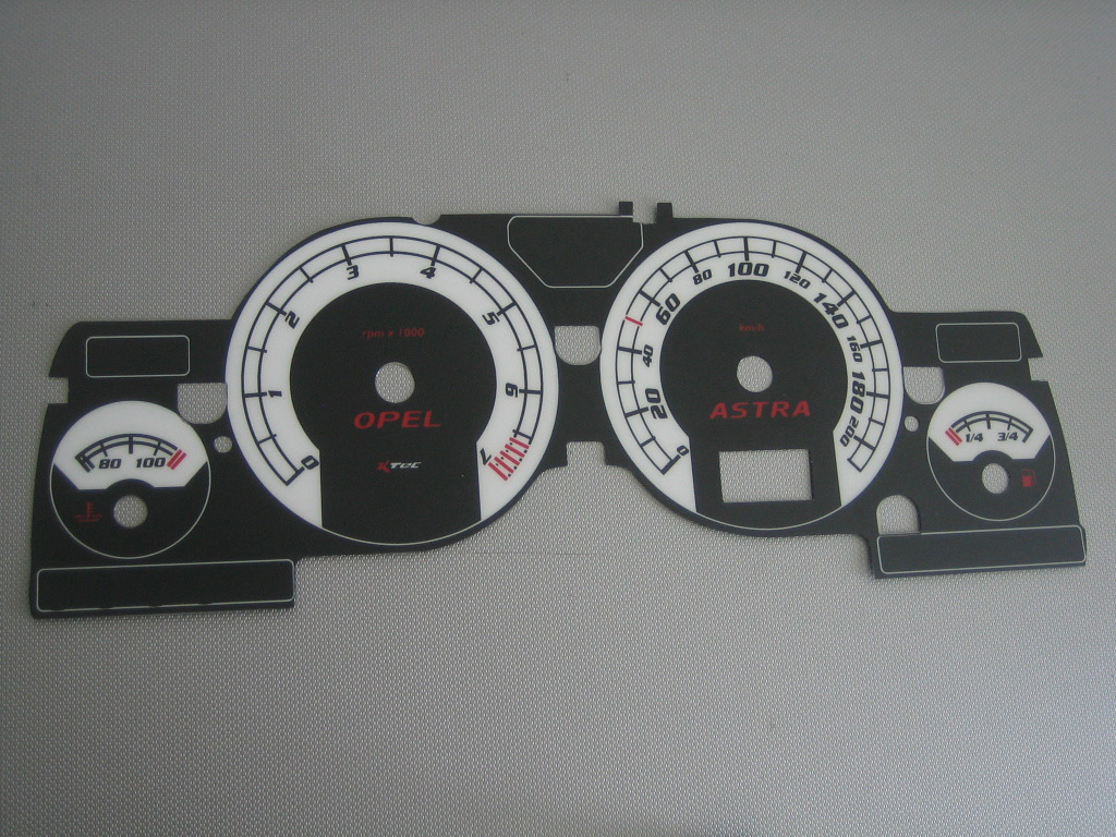 Opel astra g ed 210   -  Tachoscheiben