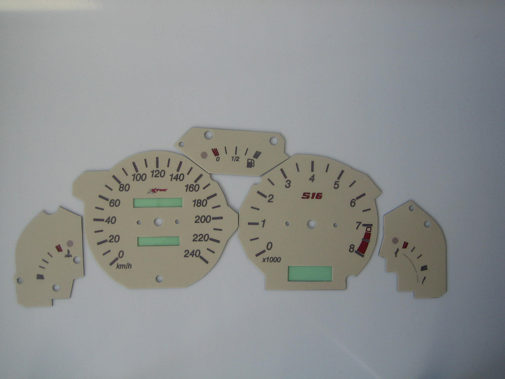 Peugeot 106 s16   -  Tachoscheiben