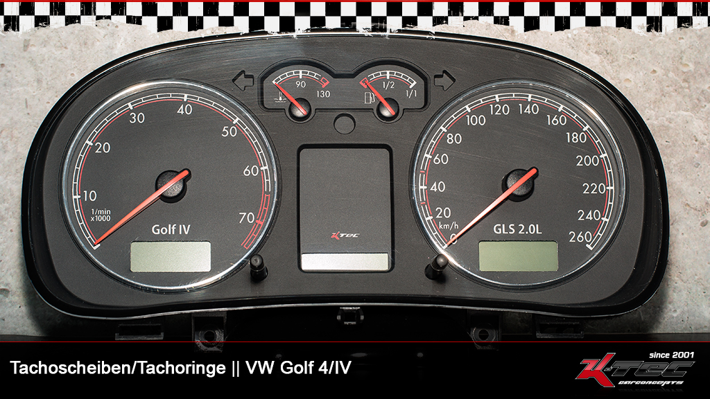 Vw golf 4 iv tachoscheiben r-evo   -  (Vw)