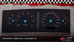 lincoln_mark_VIII_tachoscheibe_mph-kmh