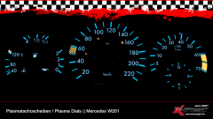 mercedes_w201_weiss_plasmatachoscheiben mercedes_w201_weiss_plasmatachoscheiben