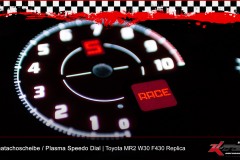 toyota_mr2_w30_f430_replica_Plasmatachoscheibe_detail toyota_mr2_w30_f430_replica_Plasmatachoscheibe_detail