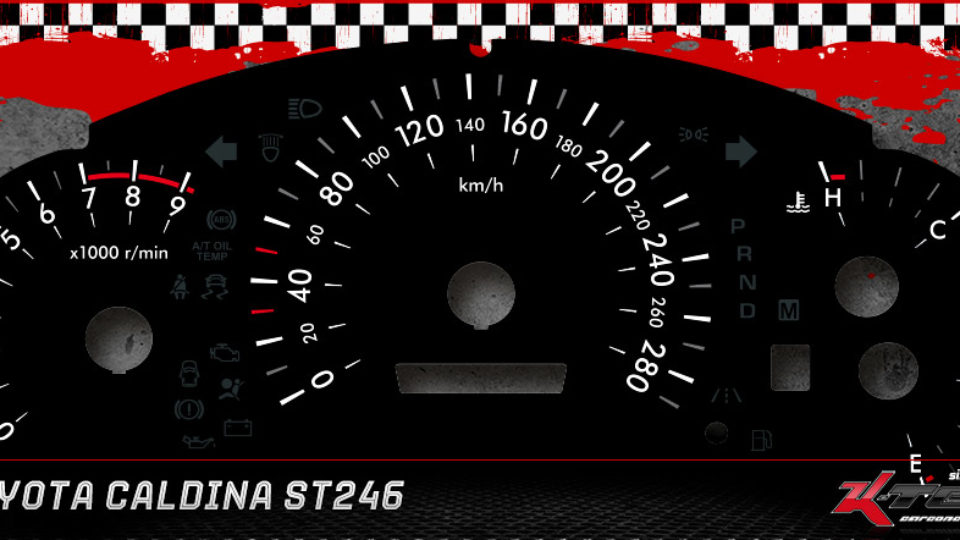 Toyota Caldina ST246 Tachoscheibe