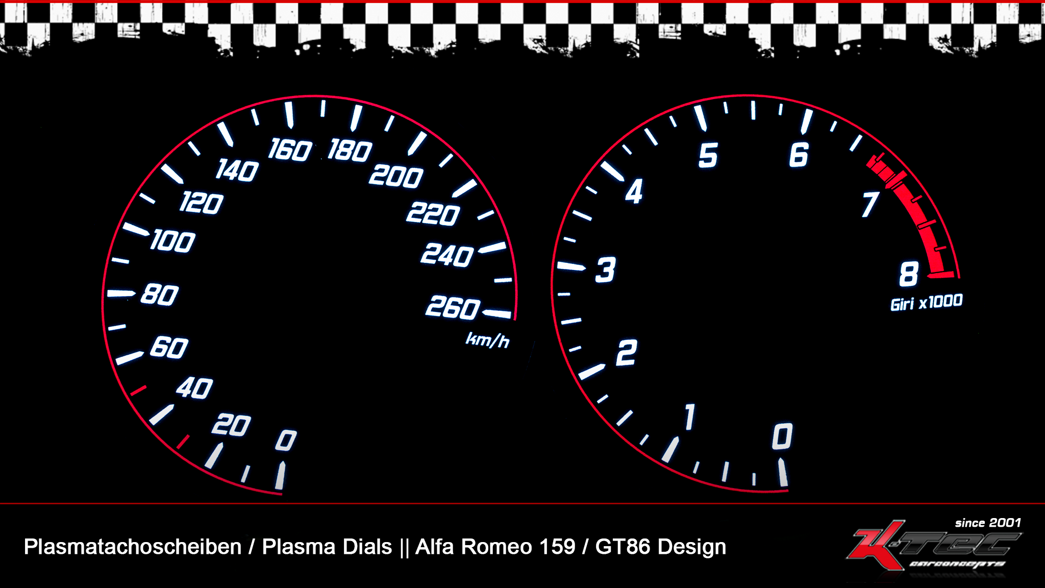 tachoscheiben Plasmatachoscheiben Alfa Romeo