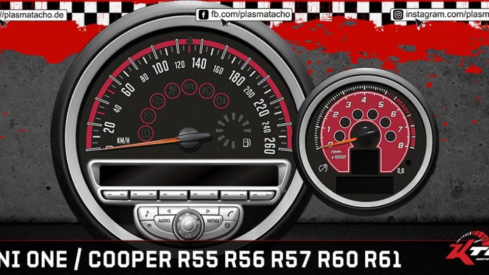 Mini-One-Cooper-R55-R56-R56-R60-R61-Tachoscheiben